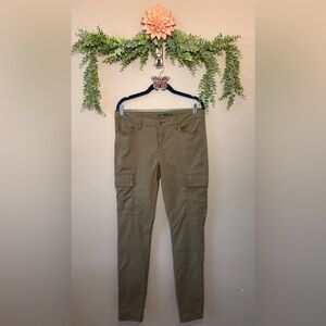 Prana olive green Straight Leg hiking cargo pants